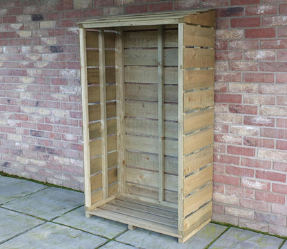 Shire 2.1 x 5.1ft Tall Sawn Wall Log Store