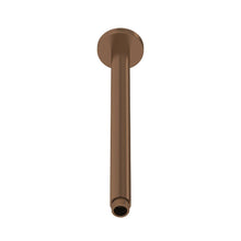 Nui Round Ceiling Arm 300mm Contemporary Brushed Bronze Brass 380x60x60mm