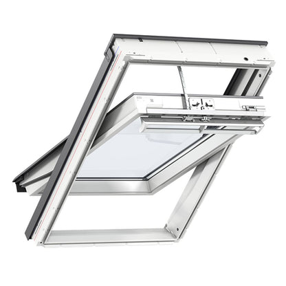 VELUX GGU Electic White uPVC Centre Pivot Roof Window