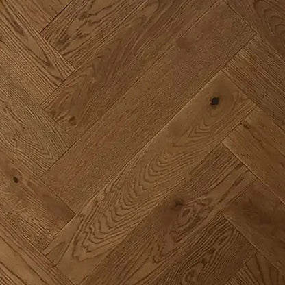 Woodpecker Classic Copper Oak Herringbone Engineered Wood Flooring (1.69m2)
