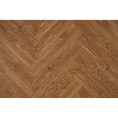 Woodpecker Craft Fall Oak Herringbone Stratex Wood Flooring With Built In Underlay (1.44m2)