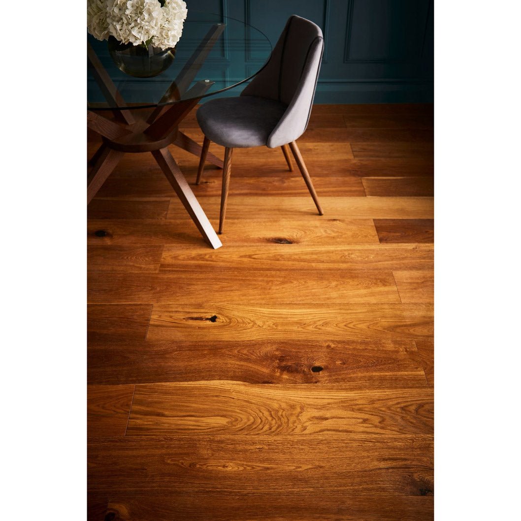 Aldwych Smoked Oak Hand finished UV Oil Engineered Wood Flooring - 2.17m2 Pack Size | Contemporary Range - JJ Building Materials