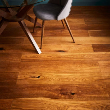 Aldwych Smoked Oak Hand finished UV Oil Engineered Wood Flooring - 2.17m2 Pack Size | Contemporary Range - JJ Building Materials