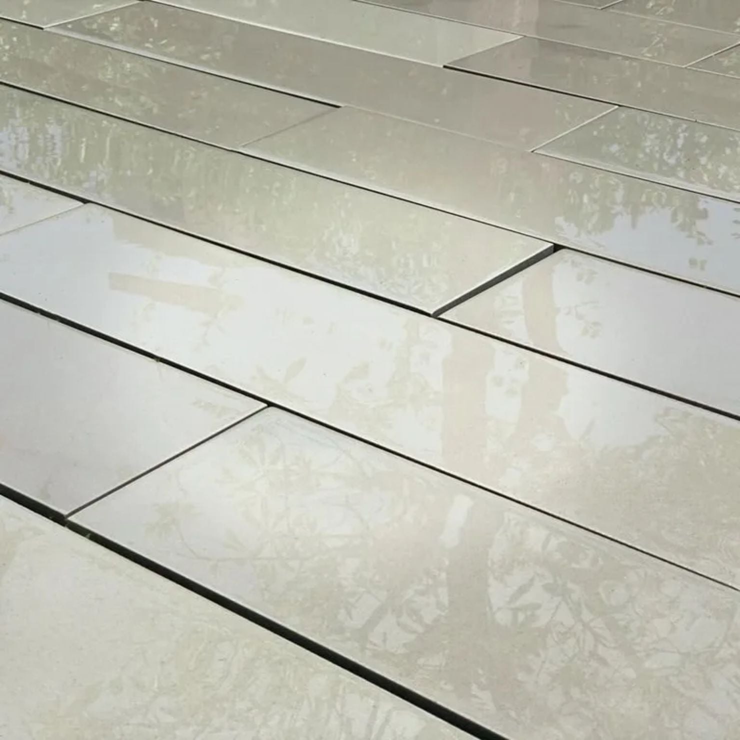 Aravalli Grey Indian 20mm Sandstone Paving Slabs - 800x200mm - JJ Building Materials