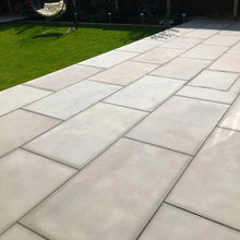 Aravalli Grey Indian 20mm Sandstone Paving Slabs - Sawn & Honed - JJ Building Materials