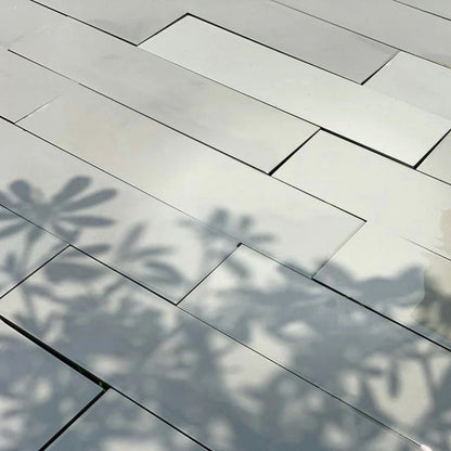Aravalli Grey Indian 20mm Sandstone Paving Slabs - Sawn & Honed - 600x150mm - JJ Building Materials