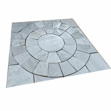 Aravalli Grey Indian 22mm Sandstone Circle Kit - Riven