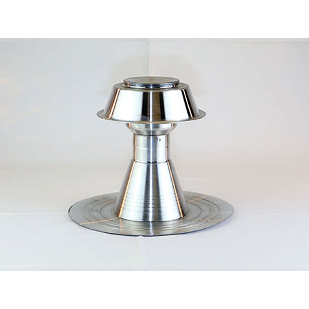 Areco Vent - Flat Roof Terminal Aluminium Breather Vent - JJ Building Materials