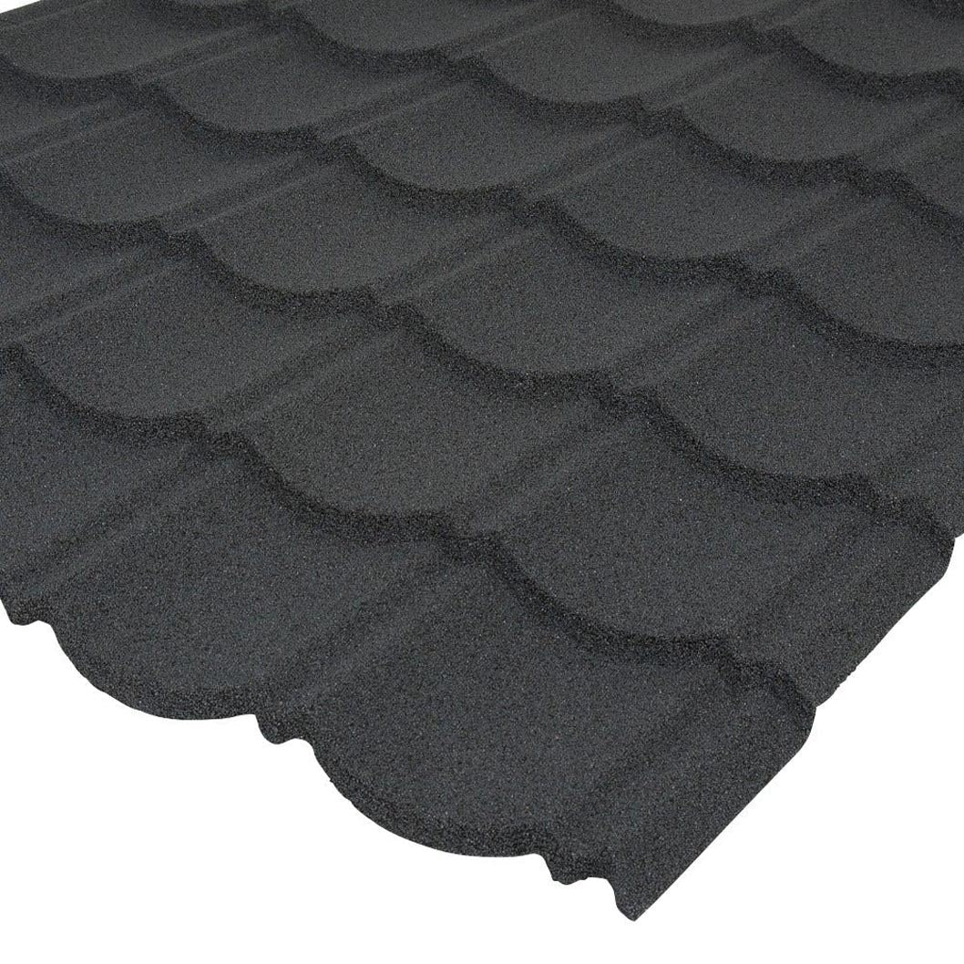 Ariel Plastics 1140x860mm Charcoal Grey Corotile Panel - JJ Building Materials