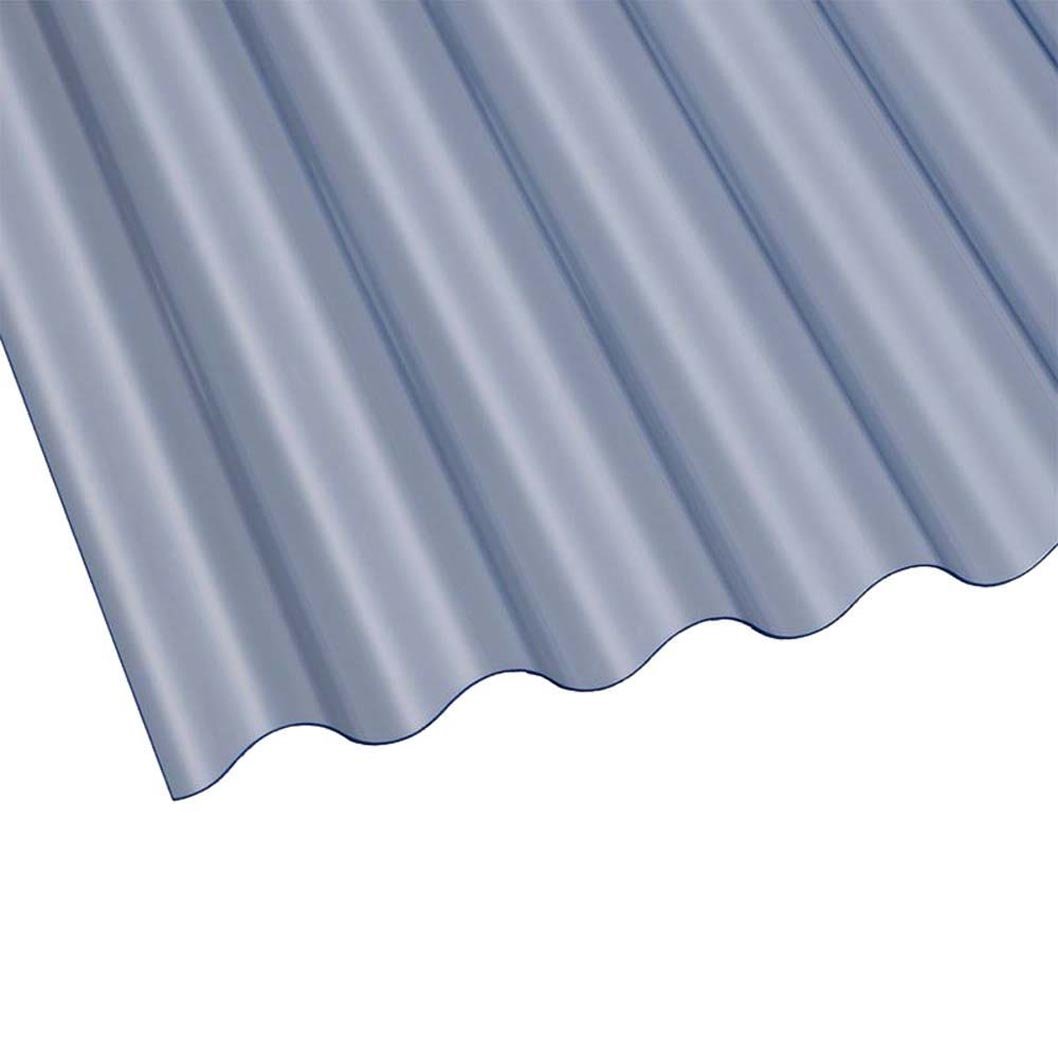 Ariel Plastics 1.1mm Clear 3" Vistalux Cast Iron Heavy Duty Roof Sheet - JJ Building Materials