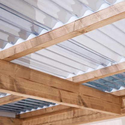 Ariel Plastics 1.3mm 6"ASB Vistalux Superweight Roof Sheet - JJ Building Materials