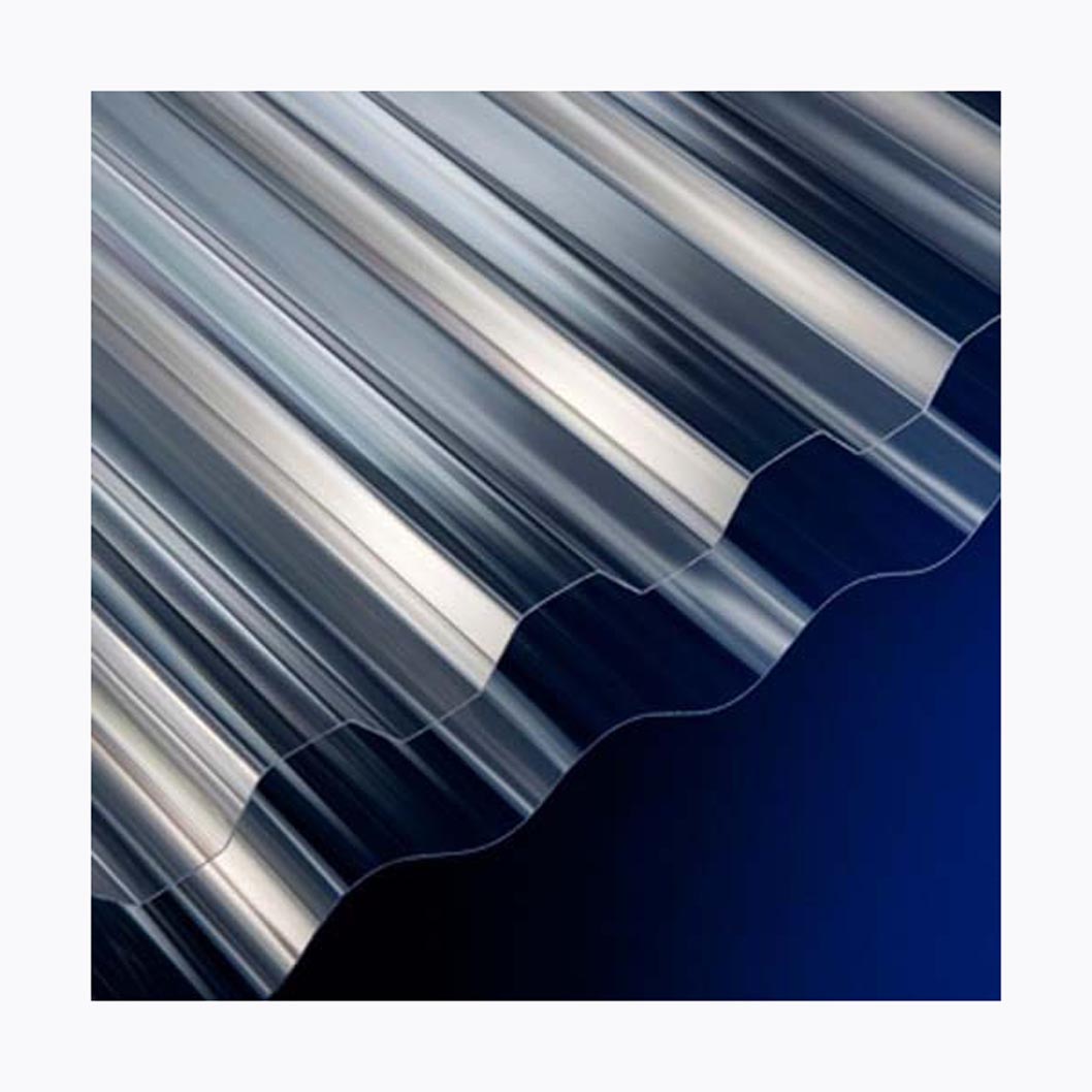 Ariel Plastics 1mm Clear Corolite 10/3 Corrugated Polycarbonate - JJ Building Materials