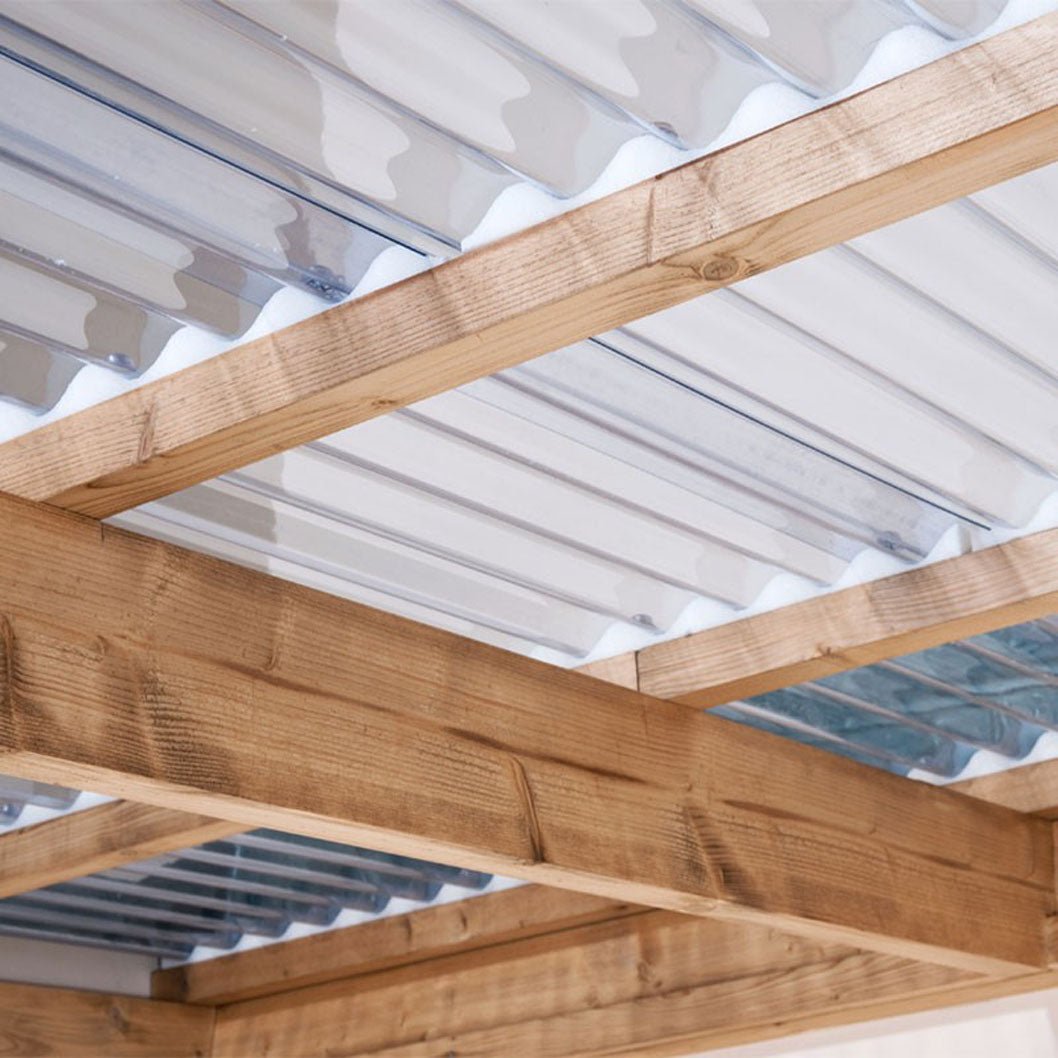 Ariel Plastics 2000x950mm Coroline Bituminous Translucent Roofing Sheet - JJ Building Materials