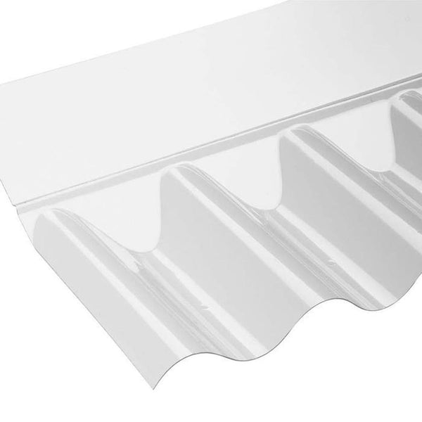 Ariel Plastics 8/3" White 810mm Vistalux Cast Iron Eaves Fillers - Pack of 6 - JJ Building Materials