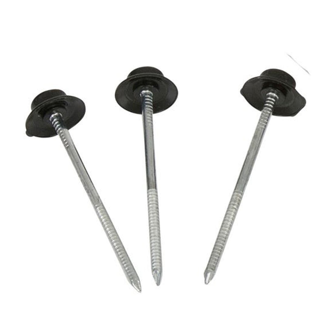 Ariel Plastics Black Onduline Mini Fixings - Pack of 20 - JJ Building Materials