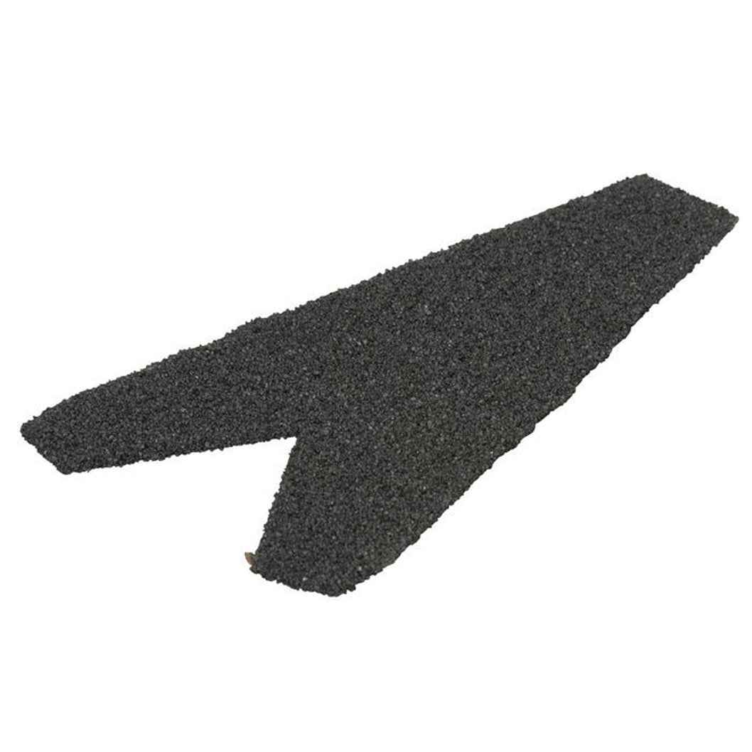 Ariel Plastics Charcoal Grey Corotile End Cap - JJ Building Materials