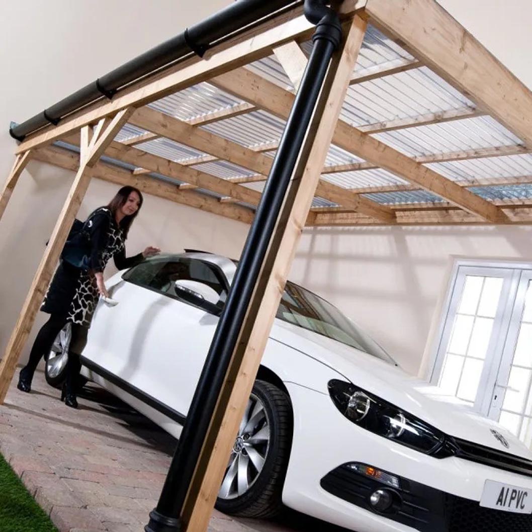 Ariel Plastics Clear 1.3mm 3" ASB Vistalux Superweight Roof Sheet - JJ Building Materials
