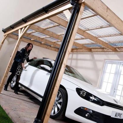 Ariel Plastics Clear 1.3mm 3" ASB Vistalux Superweight Roof Sheet - JJ Building Materials
