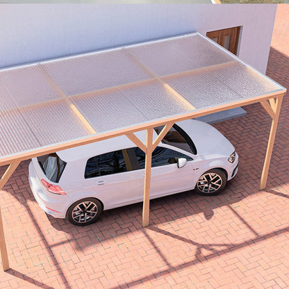 Ariel Plastics Clear 3660mm 3" ASB Vistalux Heavy Duty Roof Sheet 1.1mm - JJ Building Materials