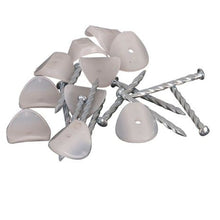Ariel Plastics Corolux Miniature Profile PVC Roofing Sheet Fixings - Pack of 10 - JJ Building Materials