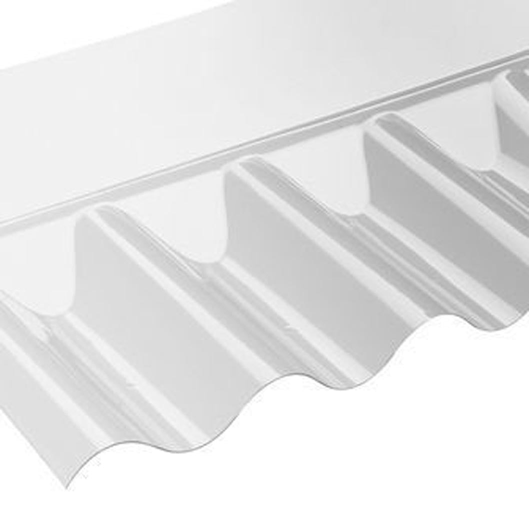 Ariel Plastics Corolux PVC Wall Flashing for Miniature Profiles - 710mm - JJ Building Materials
