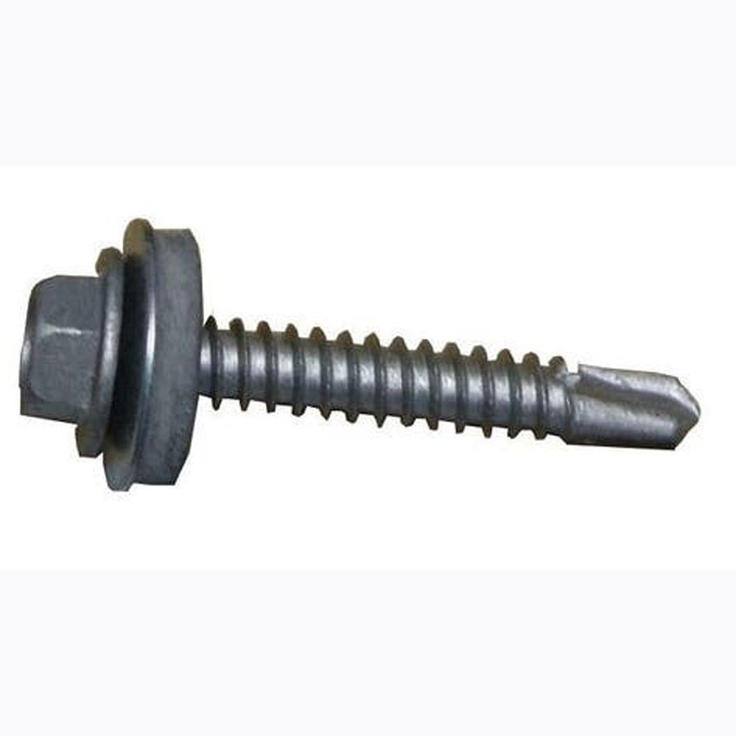 Ariel Plastics Corozinc Galvanised Corrugated 8/3 Roof Sheet Fixing 38mm (Pack of 100) - JJ Building Materials