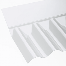 Ariel Plastics PVC Clear 8/3" Vistalux Cast Iron Wall Flashing - 710mm - JJ Building Materials