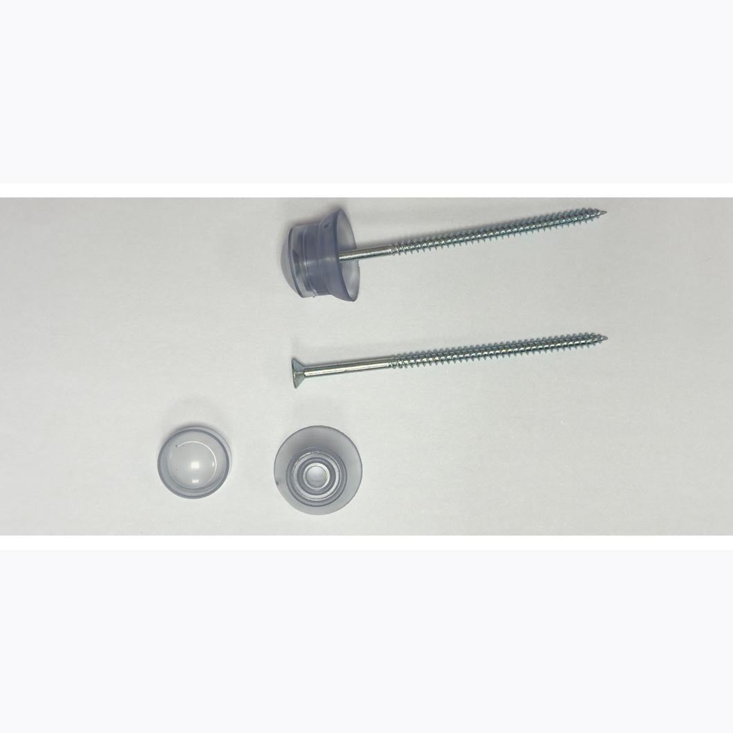 Ariel Plastics Vistalux PVC Roofing Sheet Fixings for 6" Profiles - Pack of 10 - JJ Building Materials