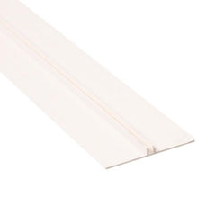Ariel Plastics White H' Section Division Bar Base - 3000mm - JJ Building Materials
