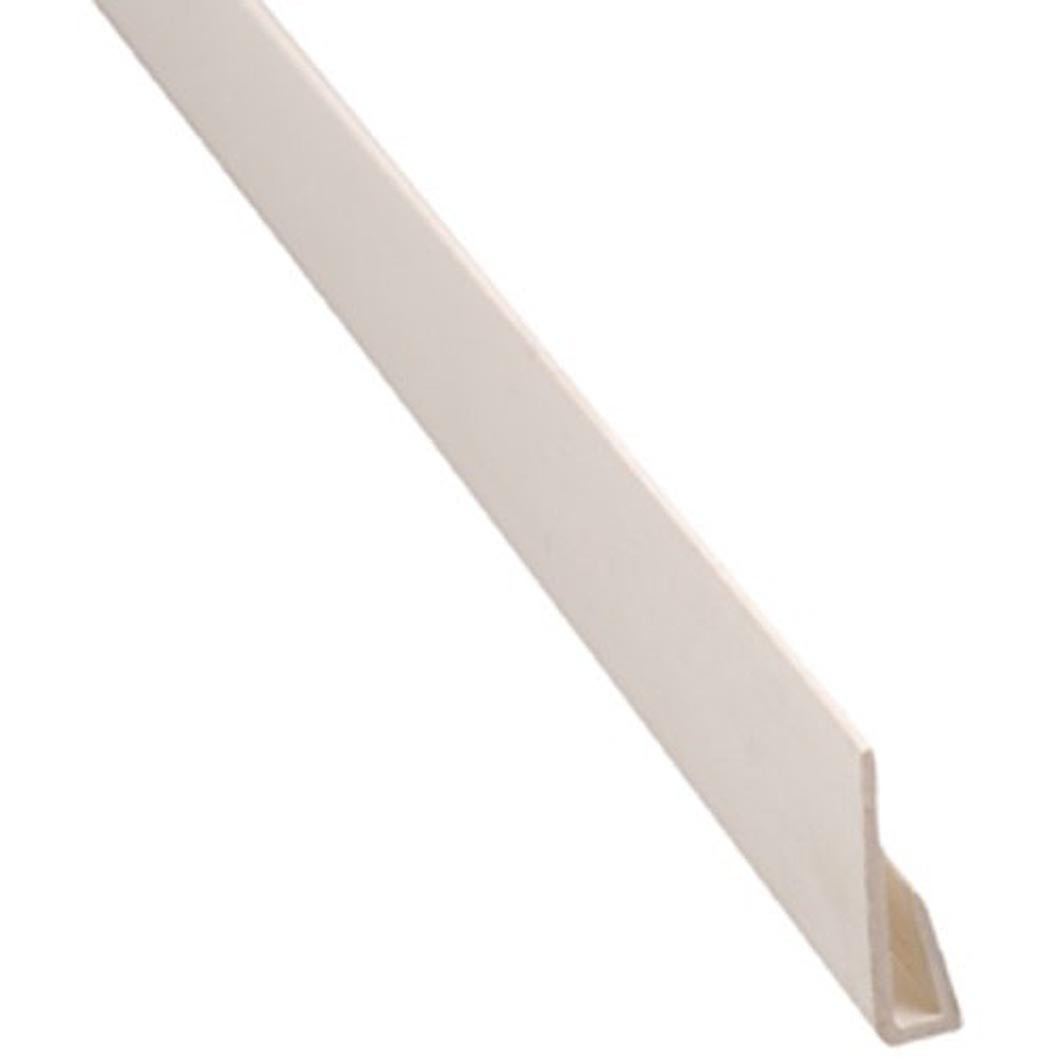 Ariel Plastics White J' Section Starter Trim - 3000mm - JJ Building Materials