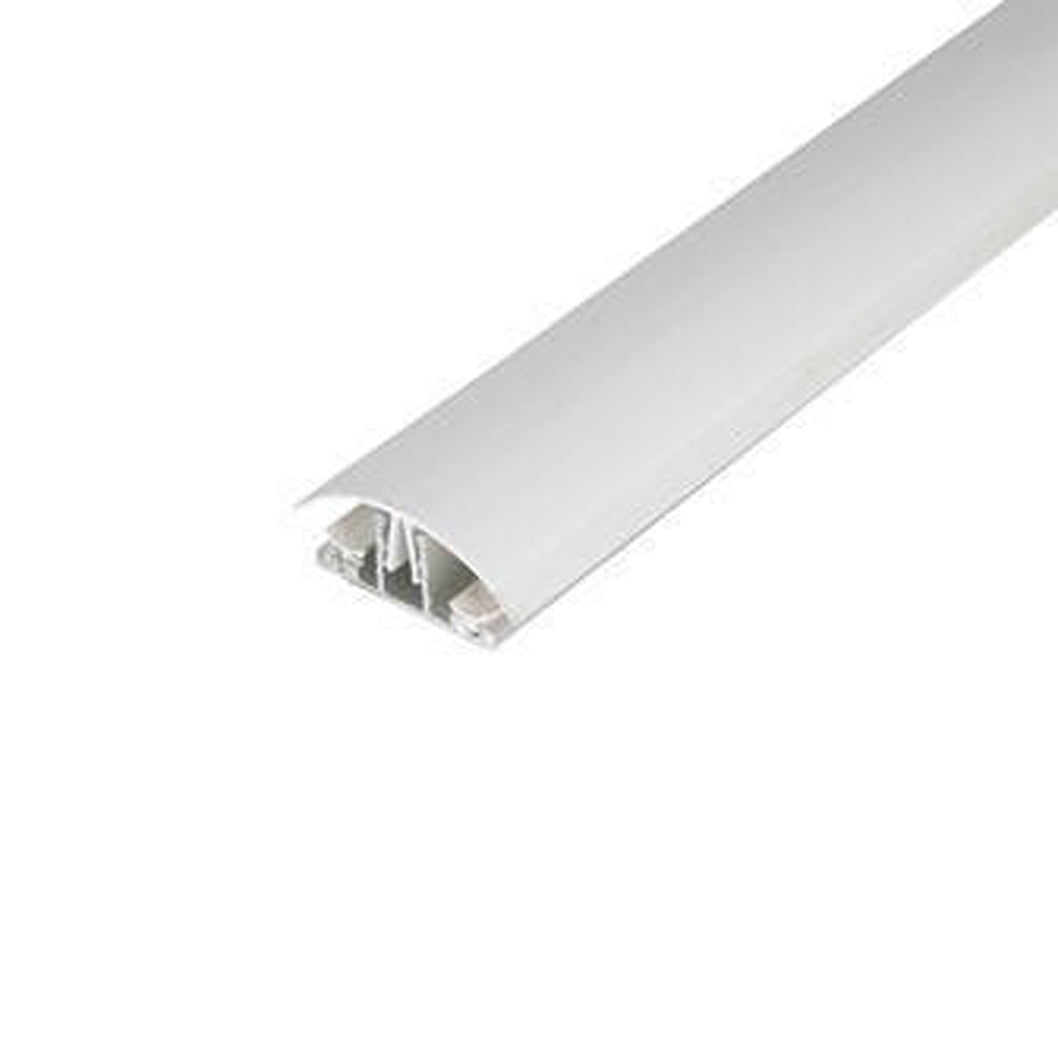 Ariel Plastics White Rafter Glazing Bar Kit - Cap Base and End Cap - JJ Building Materials