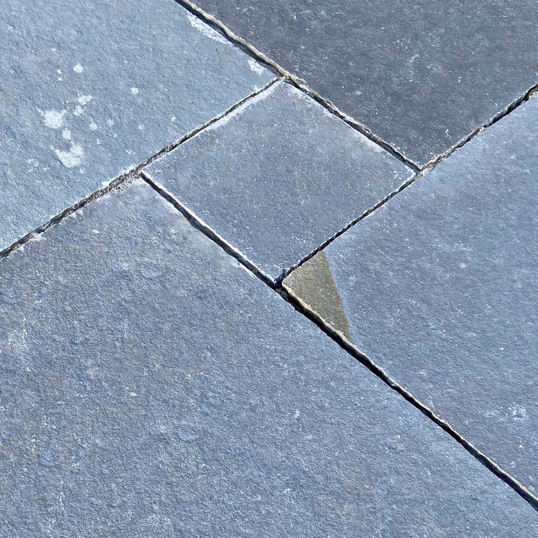 Ash Grey 22mm Limestone Paving Slabs - Sawn Edges - 600×900mm - JJ Building Materials