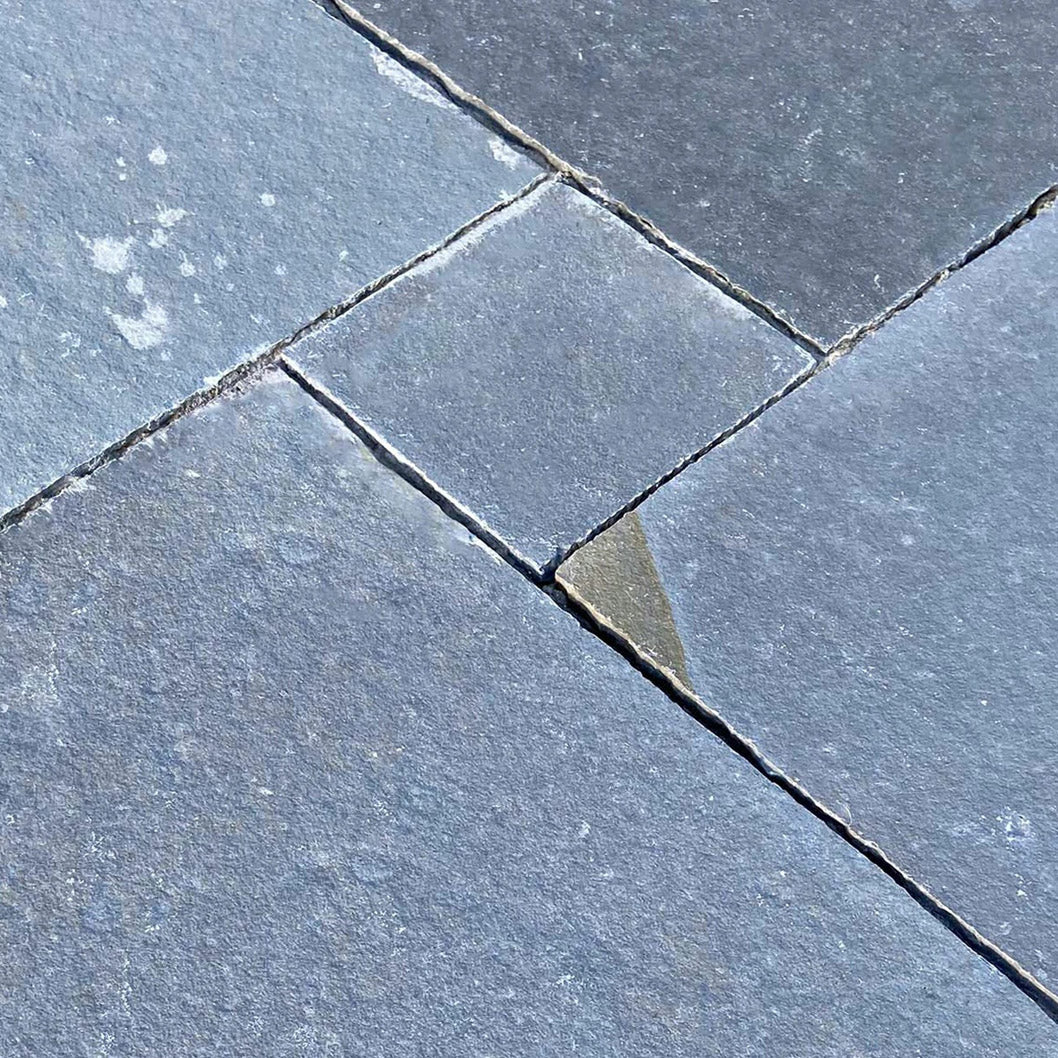 Ash Grey 22mm Limestone Paving Slabs - Sawn Edges - Patio Kit - JJ Building Materials
