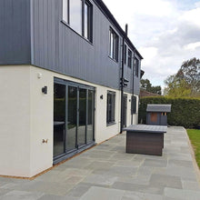 Ash Grey 22mm Limestone Paving Slabs - Sawn Edges - Patio Kit - JJ Building Materials
