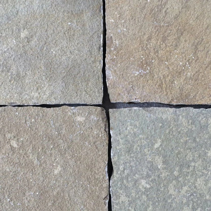 Ash Grey 22mm Limestone Paving Slabs - Sawn Edges - 600×900mm
