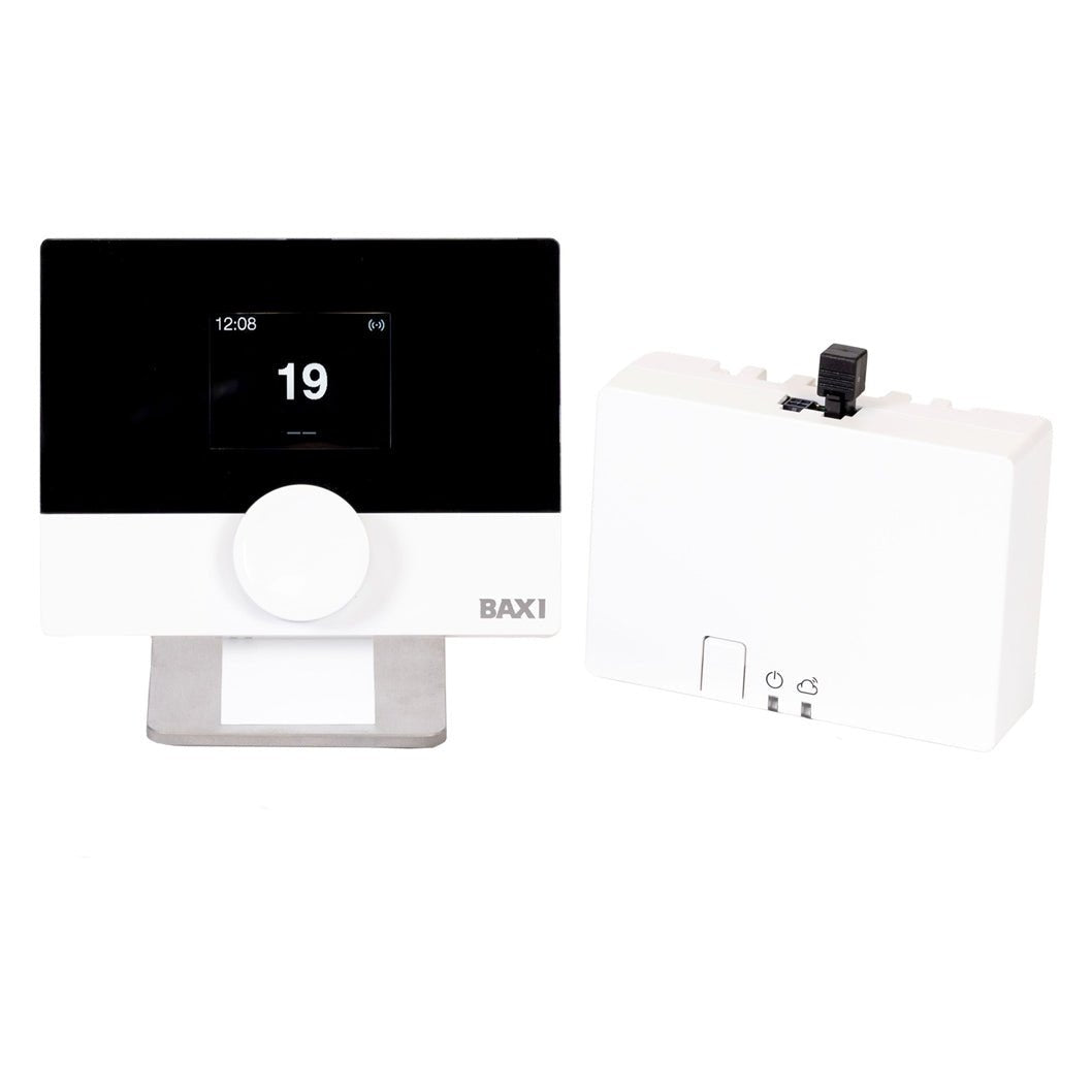 Baxi AmbiZen Single Channel Wireless Smart Thermostat with Gateway & Stand - JJ Building Materials
