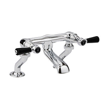 Hudson Reed Topaz Deck Mounted Bath Filler Trad Chrome Brass 175x338x217mm - BC403DL