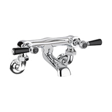 Hudson Reed Topaz Wall Mounted Bath Filler Trad Chrome Brass 142x338x197mm - BC403HLWM