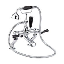 Hudson Reed Topaz Bath Shower Mixer Trad Chrome Brass 320x350x155mm - BC404DL