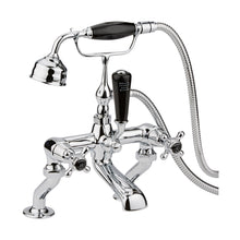 Hudson Reed Topaz Bath Shower Mixer Trad Chrome Brass 320x350x155mm - BC404DX