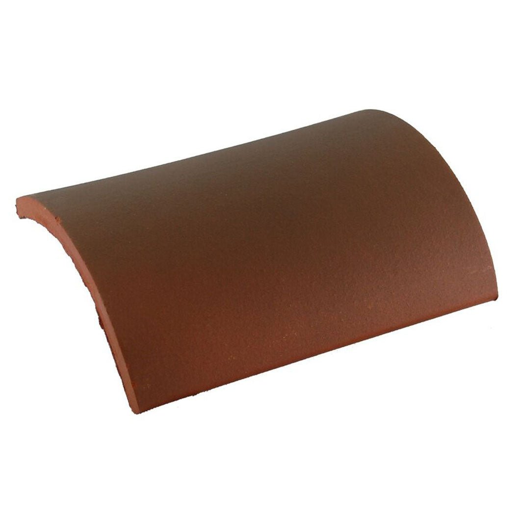 BMI Redland Clay Third Round Hip Tile - JJ Building Materials