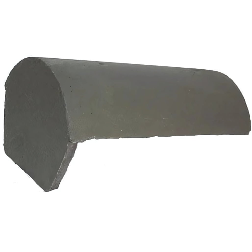 BMI Redland Concrete Half Round Block End Ridge tile - JJ Building Materials