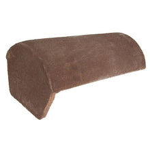 BMI Redland Concrete Half Round Block End Ridge tile - JJ Building Materials