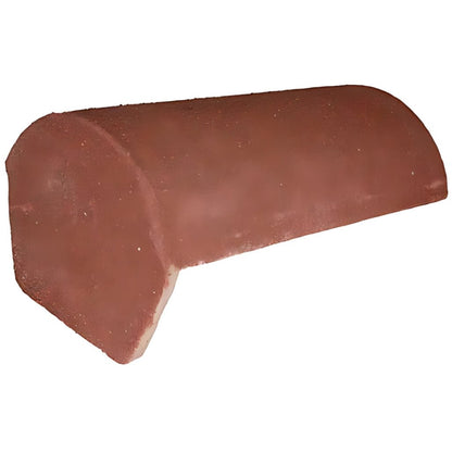 BMI Redland Concrete Half Round Block End Ridge tile - JJ Building Materials