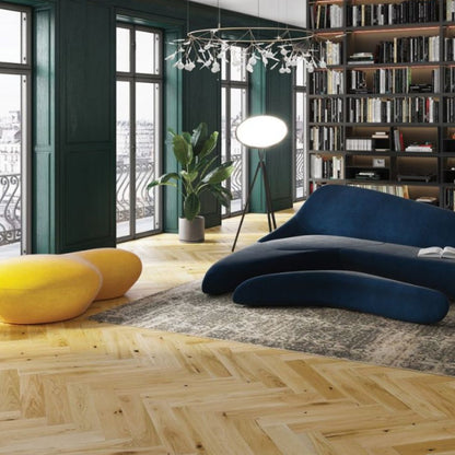 Brenin Oak Brushed Natural Oil Engineered Wood Flooring - 0.65m2 Pack Size | Parquet Range - JJ Building Materials