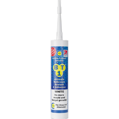 C-Tec BT1 White TRIBRID Multi Purpose Sealant & Adhesive - 290ml (Box of 12) - JJ Building Materials