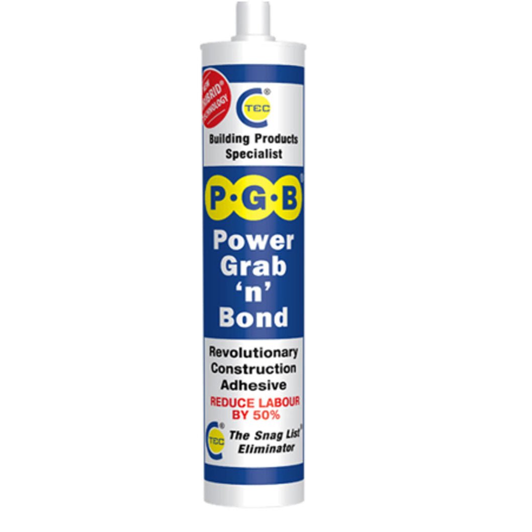 C - Tec Power Grab 'n' Bond TRIBRID® High Grab Adhesive - 290ml - JJ Building Materials