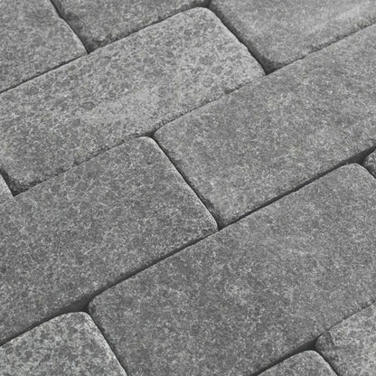 Carbon Charcoal 30mm Granite Setts - 200×100mm - JJ Building Materials