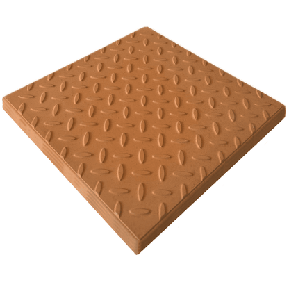 Castle Composites 297x297x20mm Checkerplate Promenade Slab - JJ Building Materials