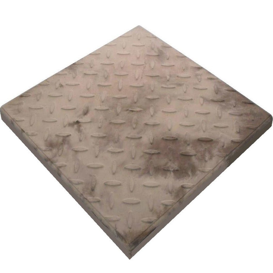 Castle Composites 297x297x20mm Checkerplate Promenade Slab - JJ Building Materials